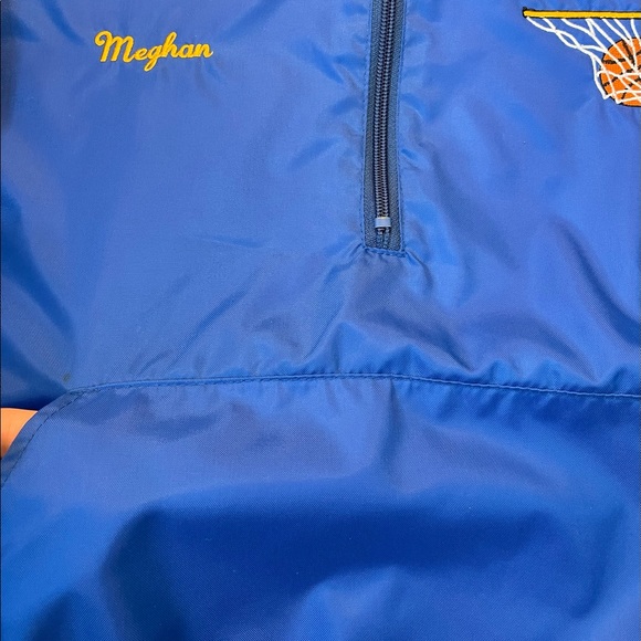 Game Sportswear Varsity Half- Zip Size-S Blue Basketball Hoodie - Picture 7 of 7